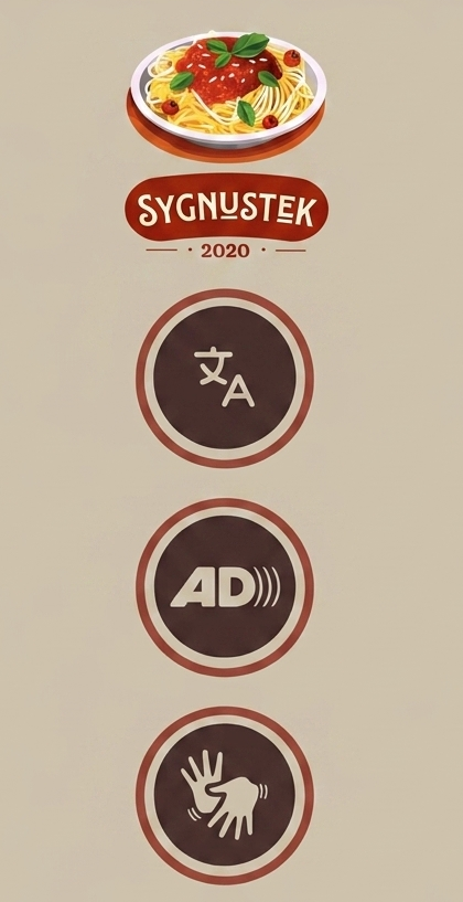 Tela do aplicativo SmartMenu