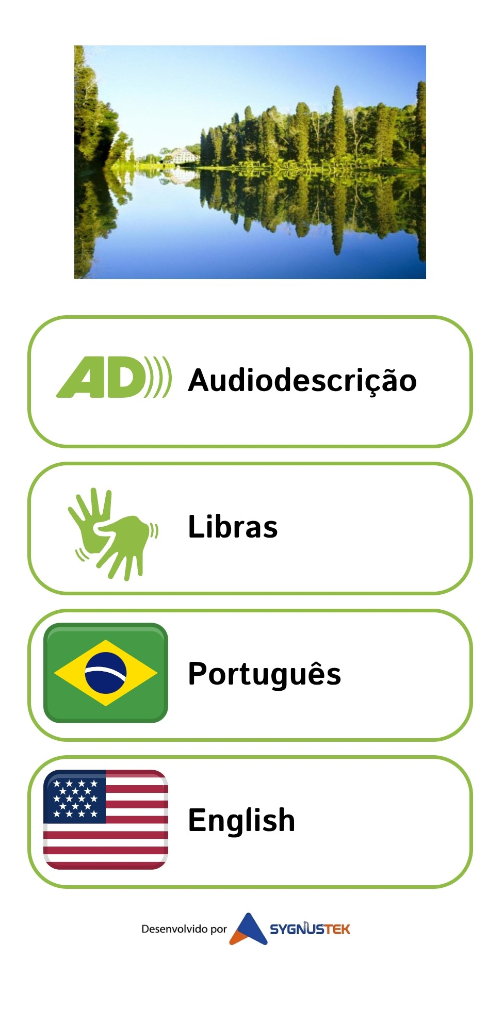 Tela do aplicativo SmartQR